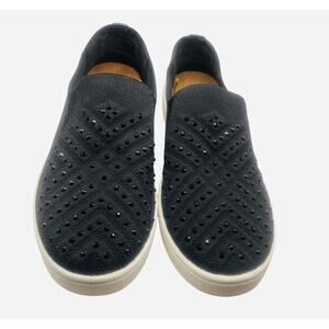 White Mountain Women’s Bling Sneaker Size 7 Preowned Black